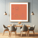 26 pentagons velvetofbrokengraphiteandbrick dining room