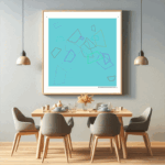 26 trapezoids cyanandamberinreturn dining room