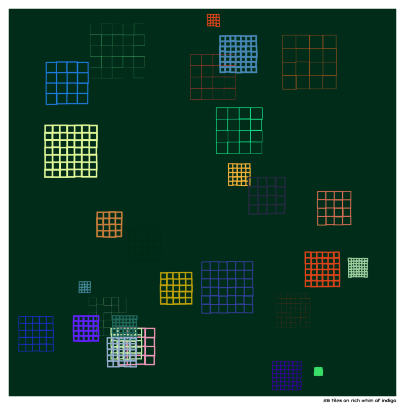 28 tiles richwhimofindigo