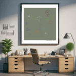 29 fractals luminousfuchsia abloomoftruth office