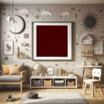 3 heptagons infiniterustbloom childrens room