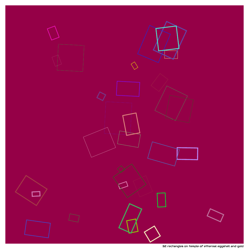 32 rectangles templeofetherealeggshellandgold