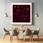 35 zigzags opalescentflaxchasingfog dining room
