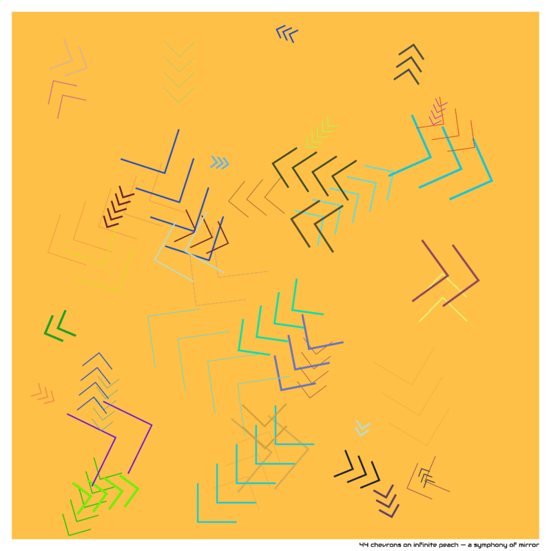 44 chevrons infinitepeach asymphonyofmirror
