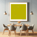 44 tendrils lemonabovevividmagenta dining room