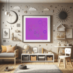 45 ticks gleamingpeachandsilkensage childrens room