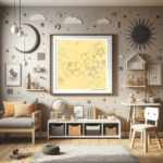 51 stars stillnessofsmokyroseandlavender childrens room