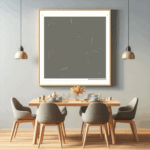 53 swooshes luminousgrayandlucidaqua dining room