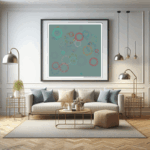 55 petals strawberrythroughopalescentshadow living room