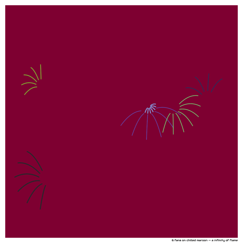 6 fans chilledmaroon ainfinityofflame