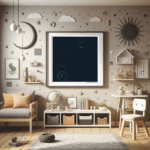 6 shells iridescentgraychasingfog childrens room