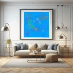 62 rays glowingstillnessofturquoise living room