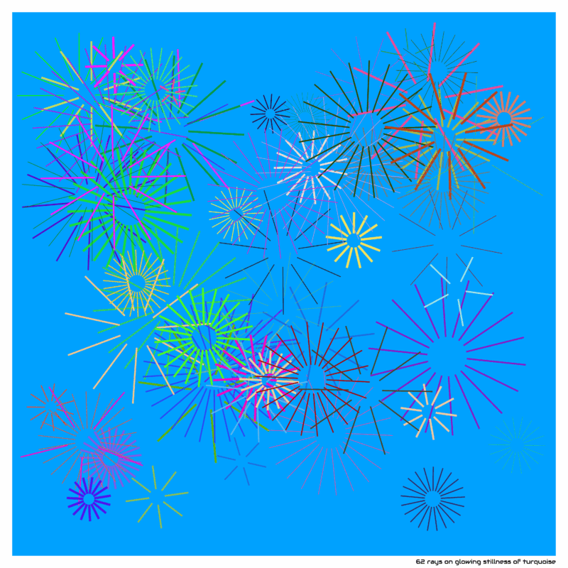 62 rays glowingstillnessofturquoise