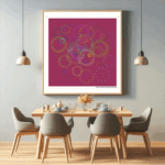 64 ticks frostednavyofechoandreflection dining room
