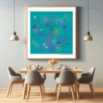 68 crystals brightblackofpetalandreverie dining room 1