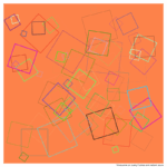 72 squares dustyfuchsiaandradiantazure