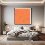 72 squares dustyfuchsiaandradiantazure bedroom