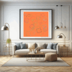 72 squares dustyfuchsiaandradiantazure living room