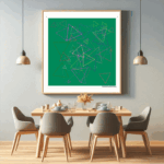 78 triangles gardenofsmoke dining room
