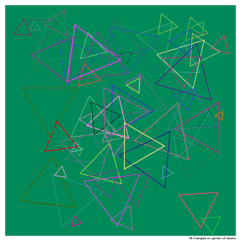 78 triangles gardenofsmoke