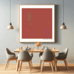 8 chevrons silkentaupe averseoflantern dining room