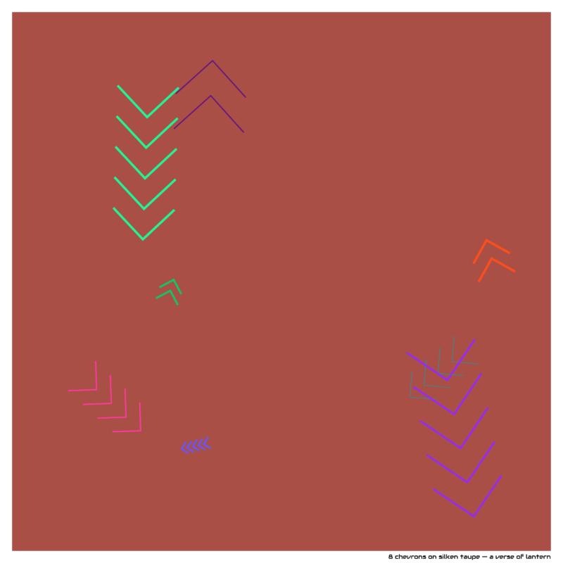 8 chevrons silkentaupe averseoflantern