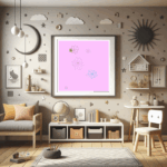 9 crystals nocturnalroseanddancingblush childrens room
