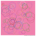 94 hexagons velvetofetherealroseandstorm