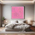 94 hexagons velvetofetherealroseandstorm bedroom