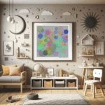 97 ripples nightofvividgrayandmustard childrens room