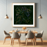 98 trapezoids airidescentblackthroughmelody dining room