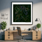 98 trapezoids airidescentblackthroughmelody office