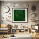 99 nonagons journeyofdustyblue childrens room