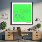 21 spirals glowinglimeofcloudandbloom office