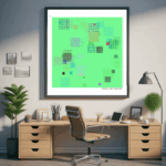 48 tiles silentindigoofstillnessanddelight office