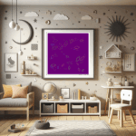 69 lozenges inkofopalescentdenim childrens room