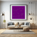 69 lozenges inkofopalescentdenim living room