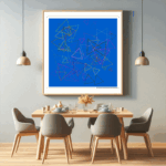 83 triangles emergingcobaltofthewhirlpool dining room