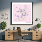 98 fractals shrineofgoldenivoryandblush office