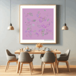 128 lozenges bloomoflonelyroseandorchid dining room