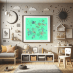 141 zigzags opalescentterracottachasingwound childrens room