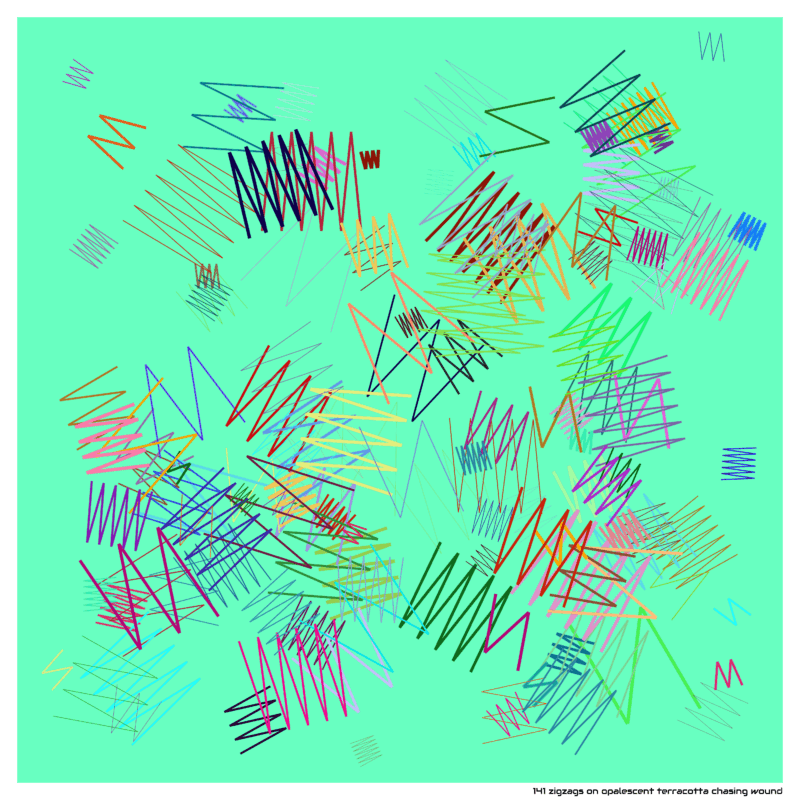 141 zigzags opalescentterracottachasingwound