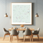 142 tendrils lonelyroseandlucidgarnet dining room