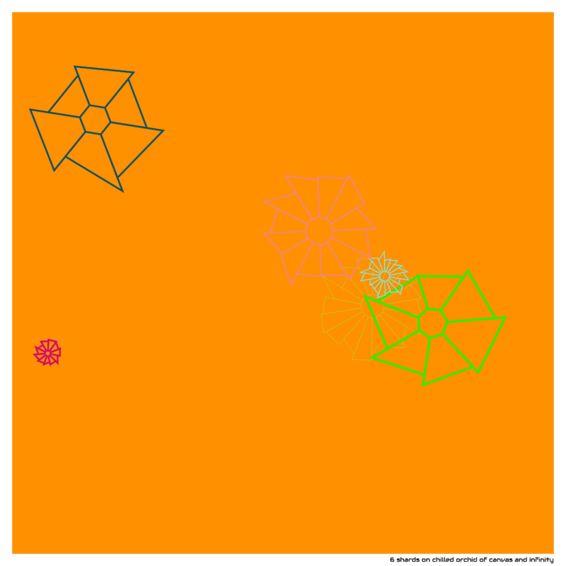 6 shards chilledorchidofcanvasandinfinity