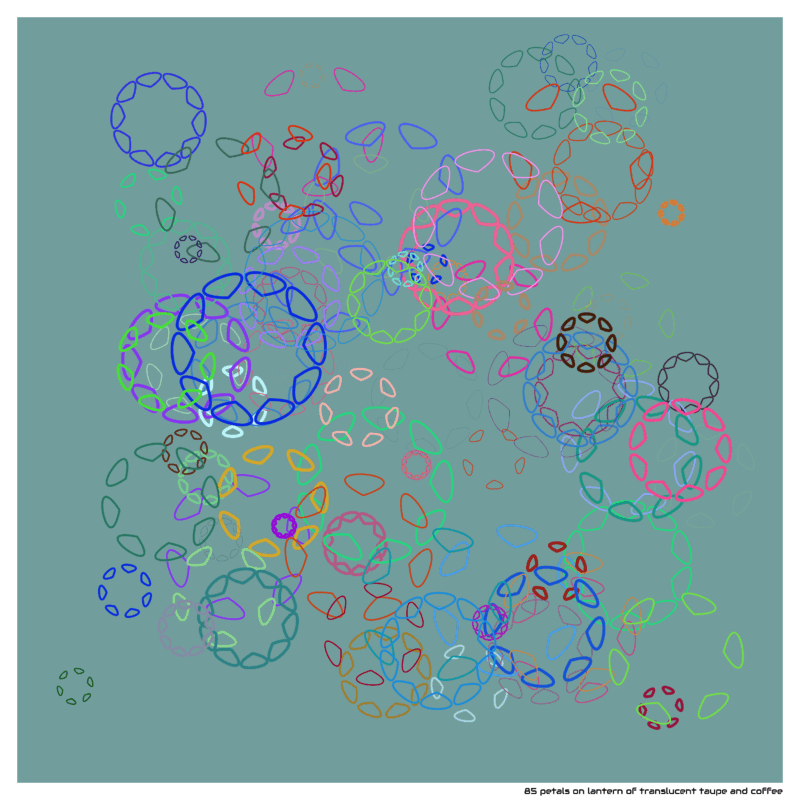 85 petals lanternoftranslucenttaupeandcoffee