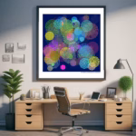 103 mazedisks stained obsidian and bleached black office