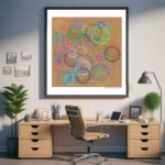 107 spirals coffee upon dusky silver office