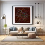 118 lines velvety beige and silken aqua living room