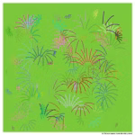 121 fans space towards misty coral