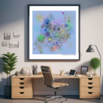 122 crystals velvety storm of whirl and cascade office